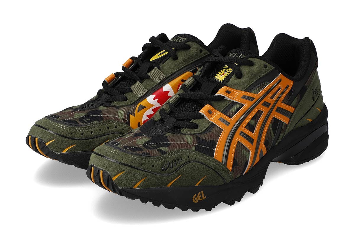 asics gel 1090 bape